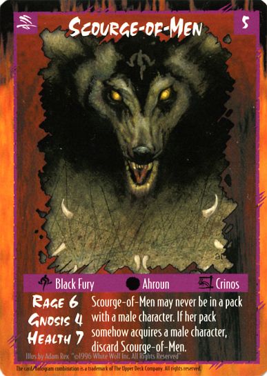 Scourge of men (Crinos Form)